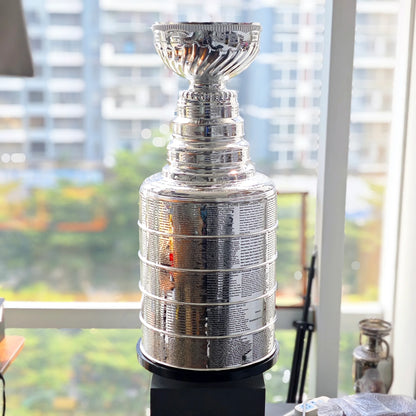 [Metal Version 90cm Height]NHL Stanley Cup Trophy Full Size With All Champions Engraved